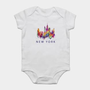 New York for Men Women and Kids Baby Bodysuit